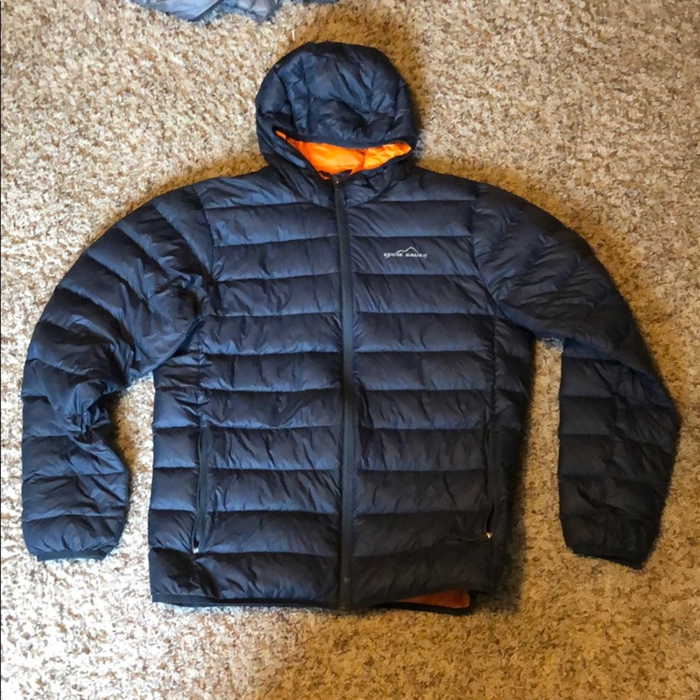 Eddie Bauer Hooded Down Jacket.